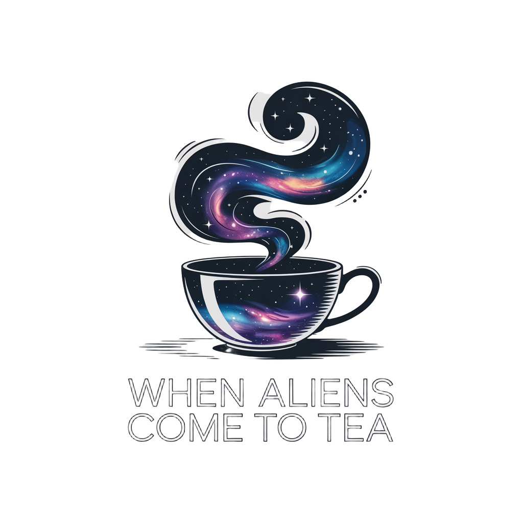 When Aliens Come to Tea Logo